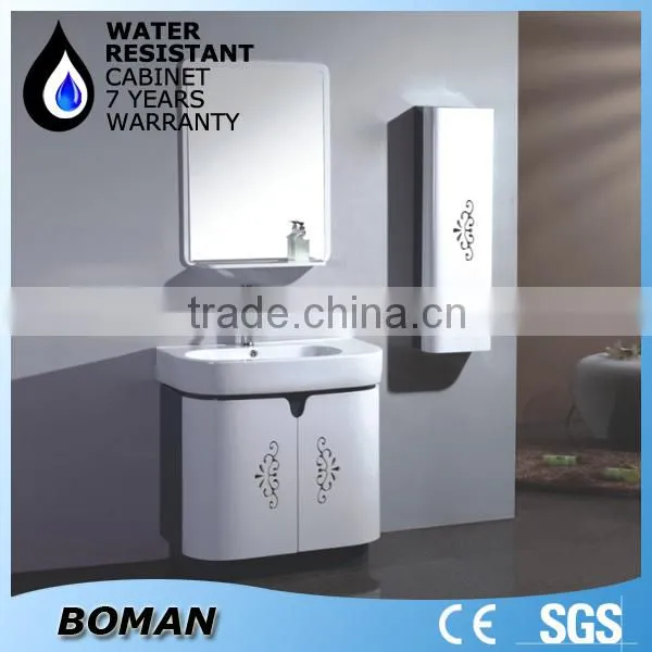 2015 design wall mounted mini bathroom vanity cabinet