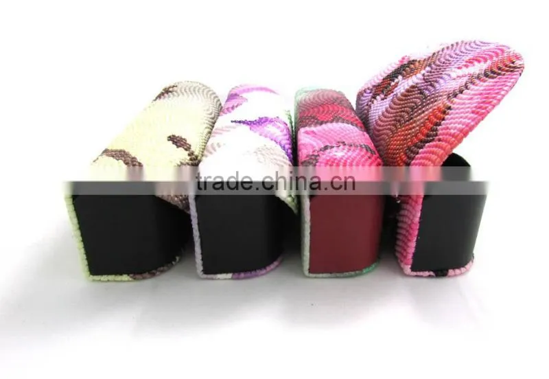 Colorful Solide Handmade eyeglasses Case