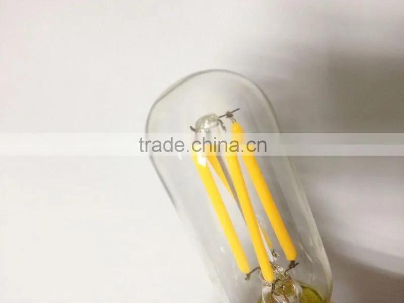 vintage edison tubular llamp T30 LED filament bulb 4W/6 watt/2watt base E27/e26/b22 uk us 230v 110v energy saving retro style