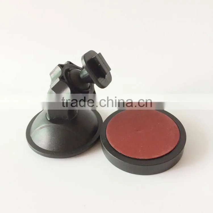 Magnetic Adhesive Car Mount Holder with different ball head for dvr camera flashlight