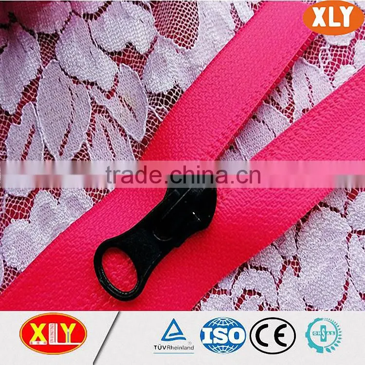 shenzhen xly wholesale open end waterproof zipper