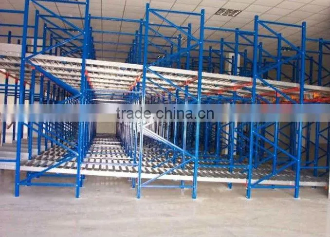 Selective Multi-tier Carton Flow Shelving Racking with CE certification