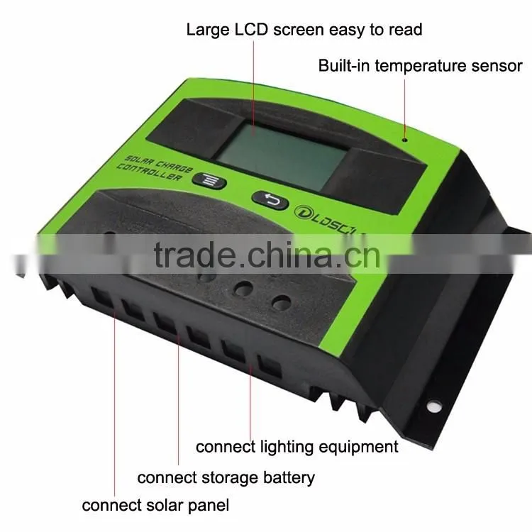 12v solar panel charge controller with factory price