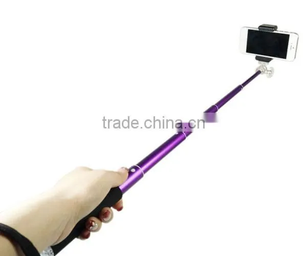 Five Colors Extendable Camera Bluetooth Selfie Stick Monopod Handheld Pole for iPhone Samsung HTC Digital Camera