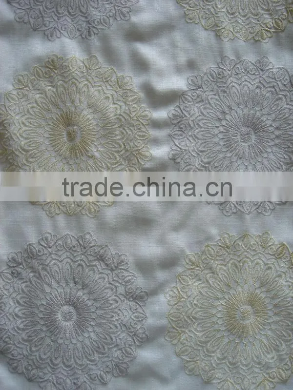 nature linen series with embroidered