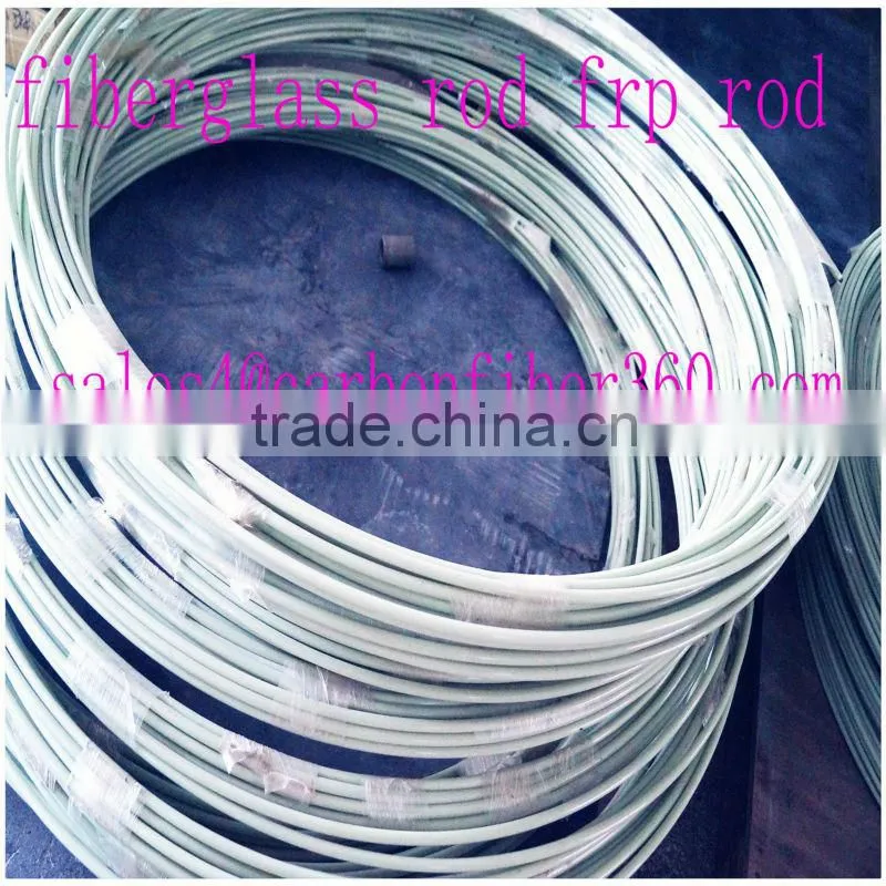 Insulated Factory Price Frp Rod, Isolated solid Fiberglass smooth Rod