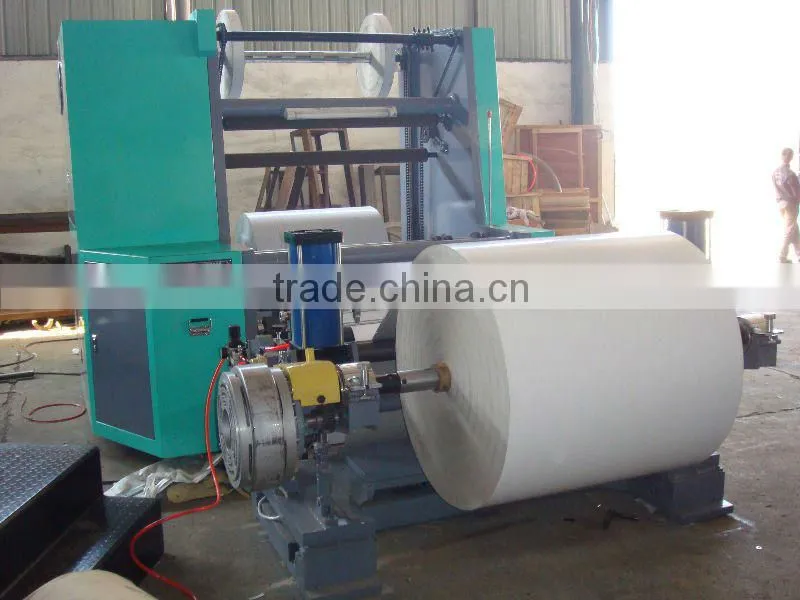 Newspaper recycling machine to make new a4 paper
