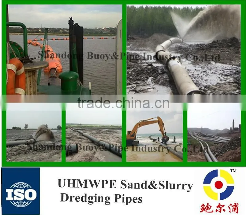 Wear Resistant HDPE Cutter Suction Dredger Pipes