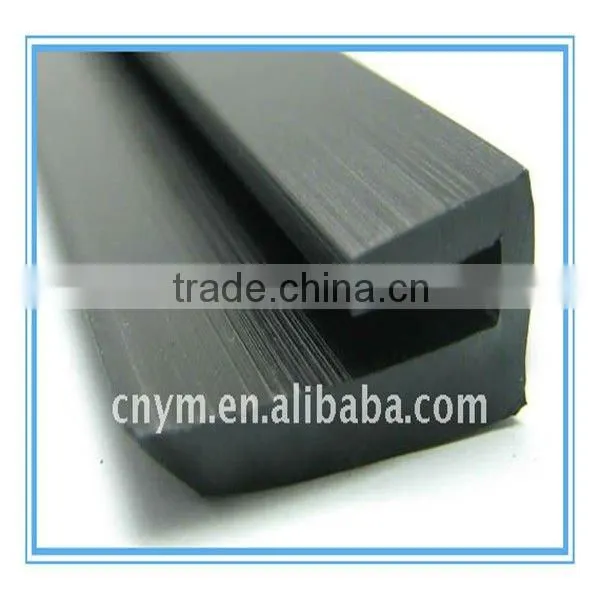 U shaped silicone rubber strip