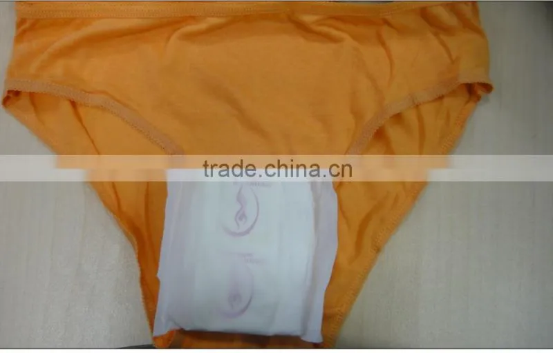 cheap lady colorful underpants stocklots ,high quality packed with disposable sanitary napkin, individual packs,lady sexy pant