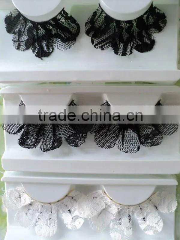 Beautiful lace eyelash