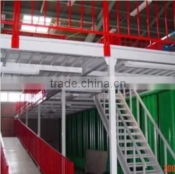 warehouse storage multi level mezzanine racking