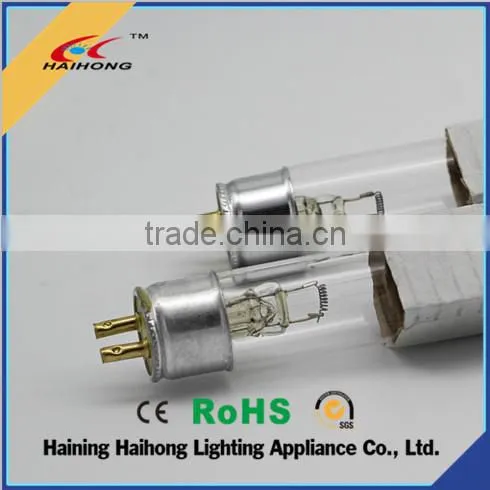 UVC 254nm uv lamp tube F4T5/GL for sterilization