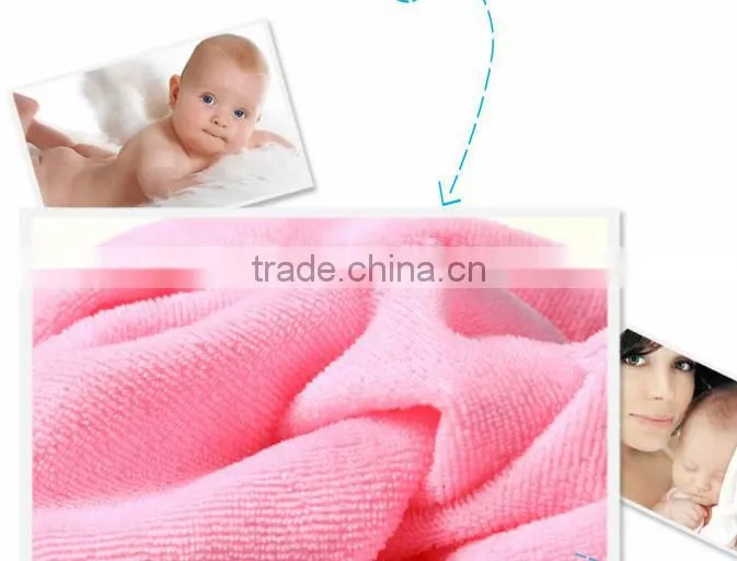 Super absorbent microfiber mini face towel