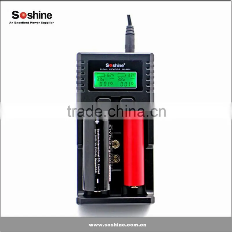 2 slot lcd display smart li-ion nimh/nicd rechargeable 9v 8.4v 7.2v 6v 5.5v battery charger 12v NiMH 8.4V battery charger
