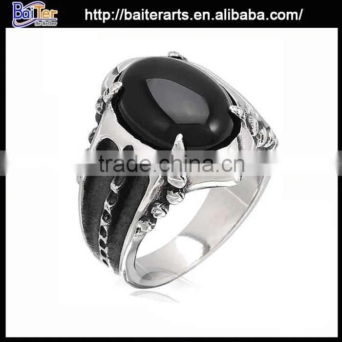 Custom Men Silver Stainless Steel Class Championship Ring Team Super Bowl Champion Ring Replica Sport Championship Ring Sale