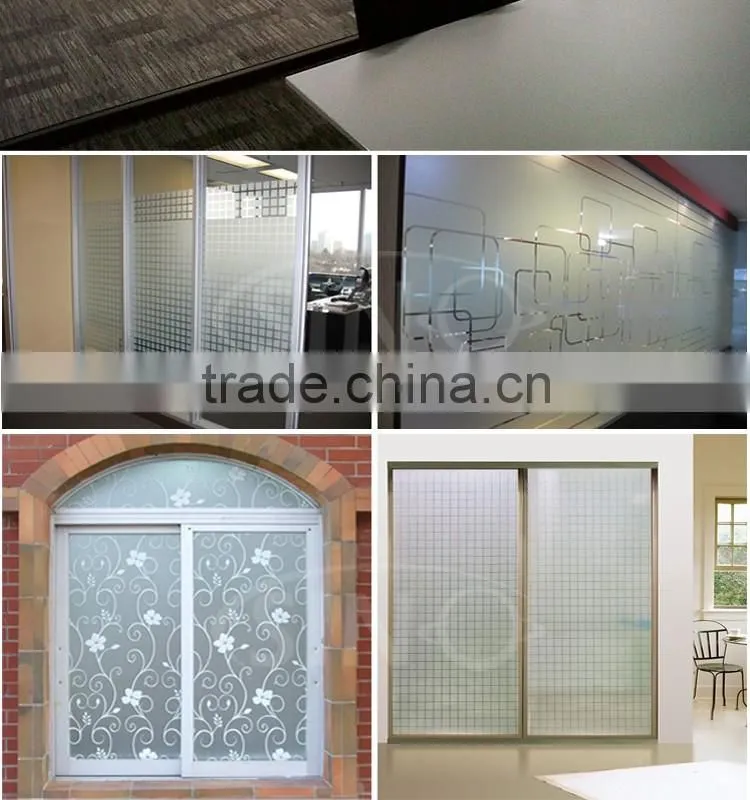WB32 Smart Window Decoration Manufacturer PVC Static Glass Film
