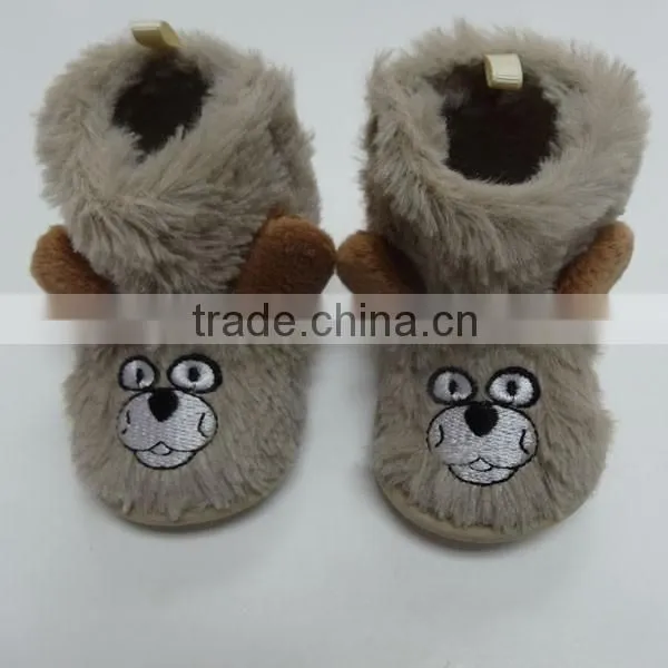 Lovely Cartoon Baby Socks Anti Slip Cotton With Animal Unisex Outdoor Slipper Shoes Newborn 0-9 Month