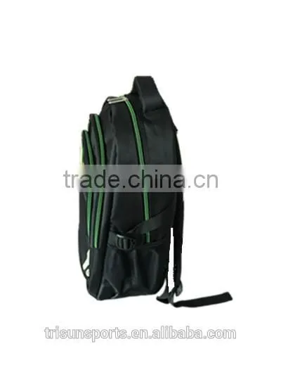 Soft PVC fabric school / leisure backpack with push buttom for university students