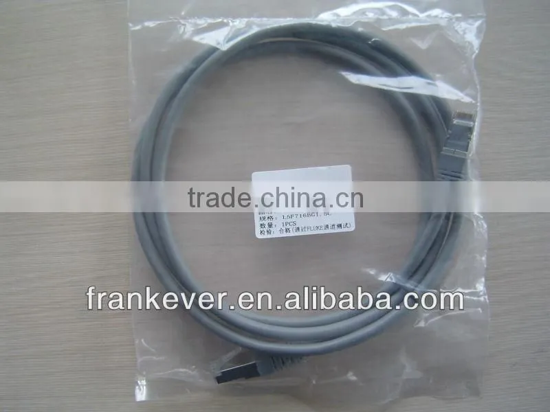 CAT5e FTP with RJ45 plug molded network cable / patch cord made in China