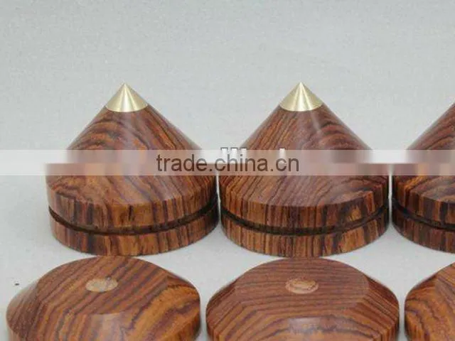 Red Sandalwood Isolation Feet + Red Sandalwood Base Plates HT2