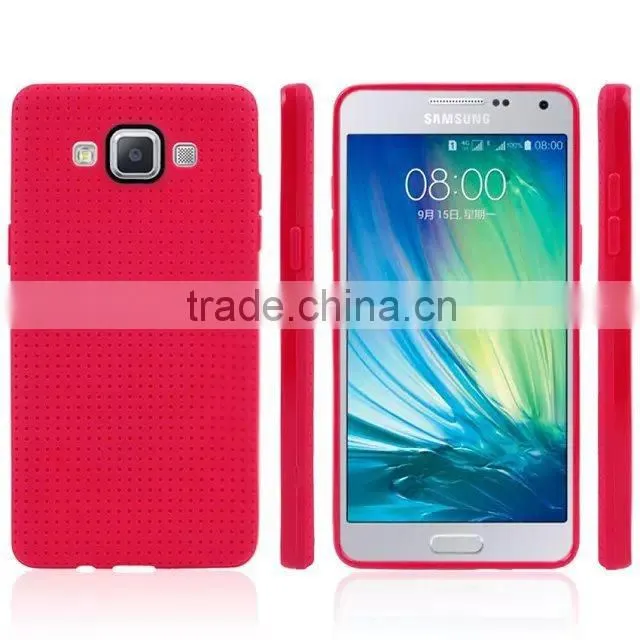 Mobile accessories honeycomb design for smart phone, TPU case for samsung galaxy A5000 back cover