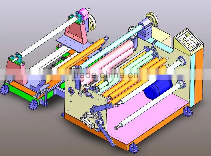 automatic screen protective film slitting machine