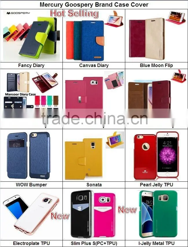 For iPhone 7/7 Plus case , For iPhone 7/7 Plus cover , i-Jelly Case Mercury Goospery
