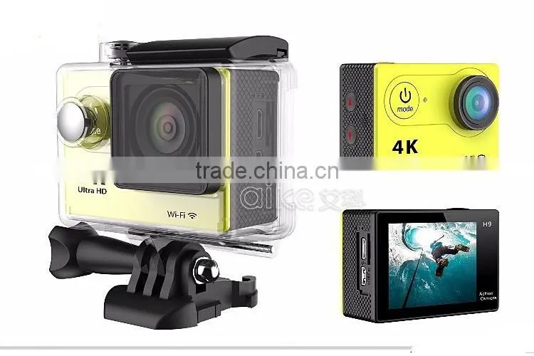 Factory Price WIFI Action Camera4K Ultra-HD sport camera 12MP 1080P 60FPS 4k Camera Sport DV