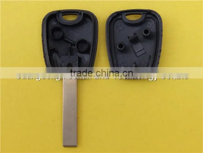 High quality car key chip transponder 407 blade program key blank case shell cover housing for Peugeot