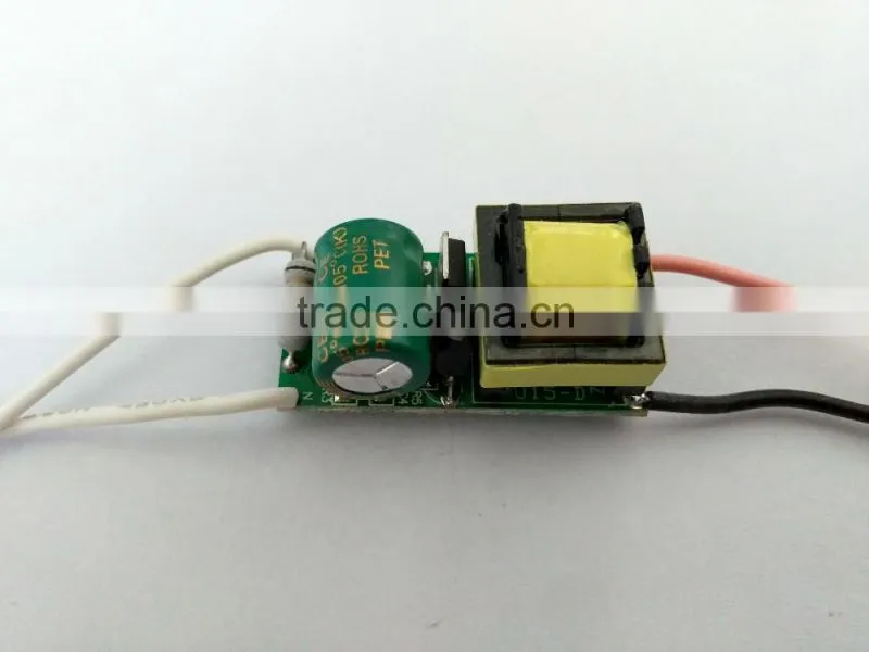 pcb triac dimmable led driver 7w 300ma with CE and RoHs approved for led strip lighting