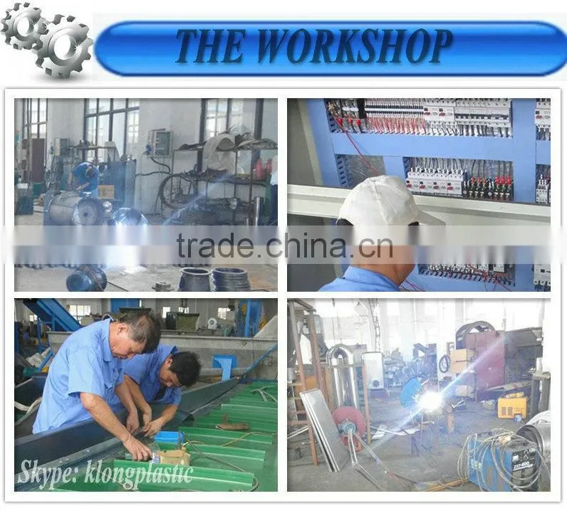 new design plastic film squeezing pelletizing machine for PE PP recycling line