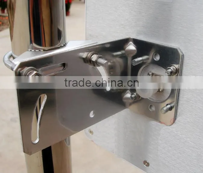 Outdoor Mounting Kit : L shape Bracket /U Bolt/Pole Bracket Clamp / M6