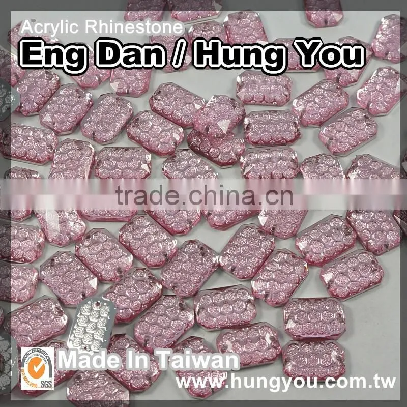 Best Popular Non Hot-Fix Taiwan Round Shape Synthetic Gemstones For Garment Accessories