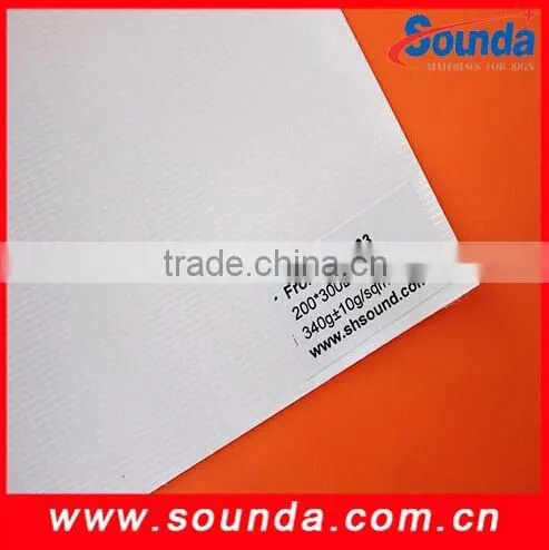 PVC flex Frontlit banner/vinyl banner/ advertising display banner material by roll for printer