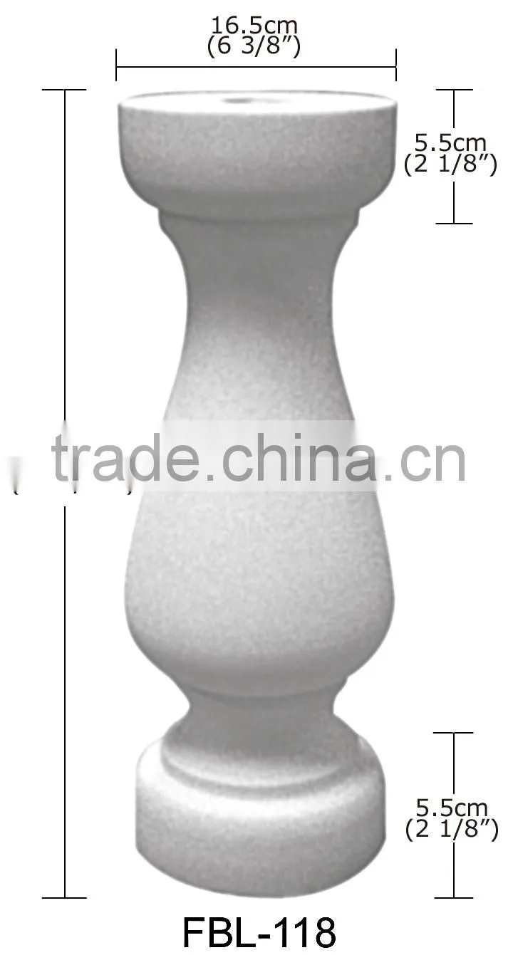 High Quality Good price beautiful new modern luxury Decorative interior polyurethane Balustrade