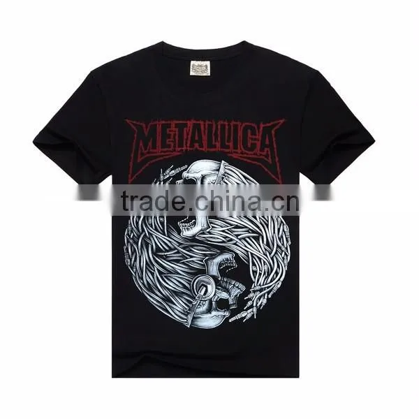 Printing T Shirts Cotton/ Custom Silk Screen Printing T Shirt/ Machine Screen Printing T Shirt
