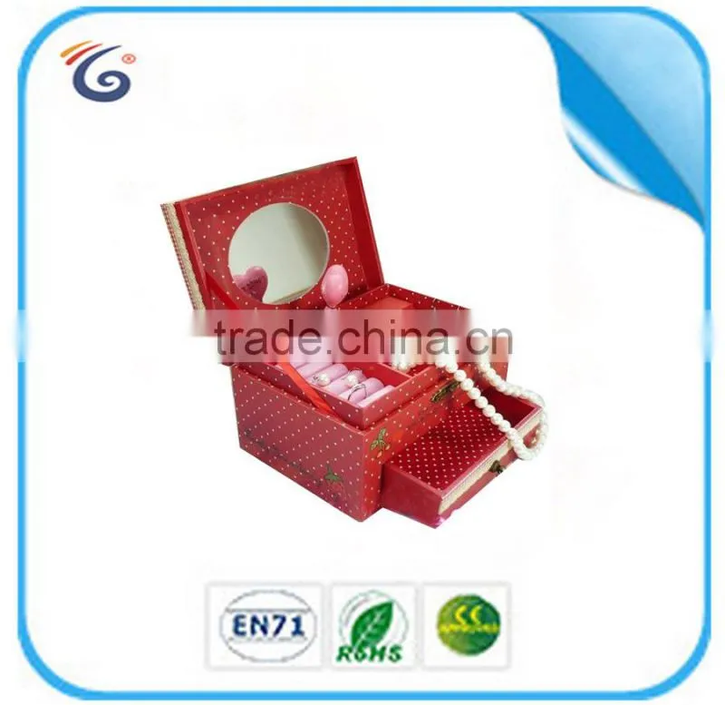 Ballerina Treasure Wooden Music Box