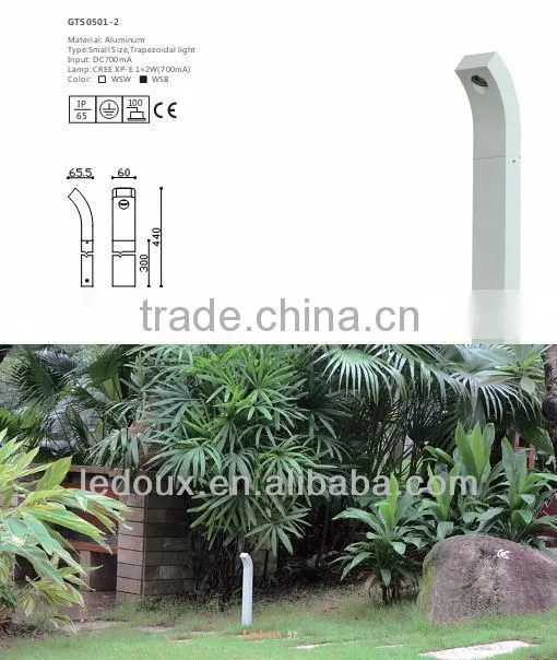 Modern outdoor 5W COB LED garden light bollard light way light