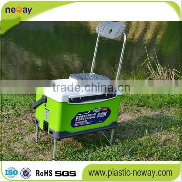 30L square Shape Plastic Fishing Bucket PP water bucket