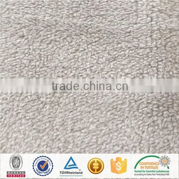 Sherpa fur fabric