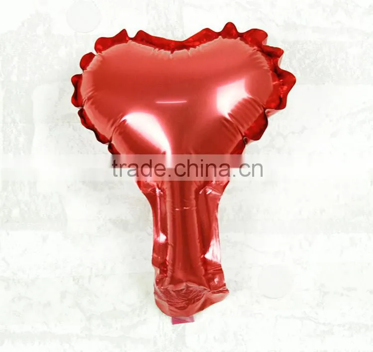 Wholesale Inflatable 5Inch Heart Shaped Foil Balloon For Wedding Decoration