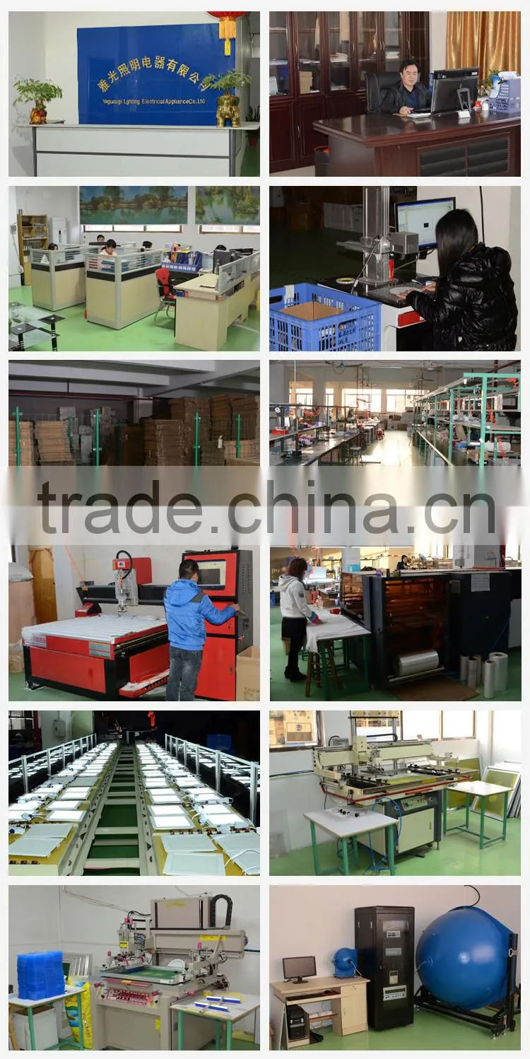 12W round led panel light with glass panel
