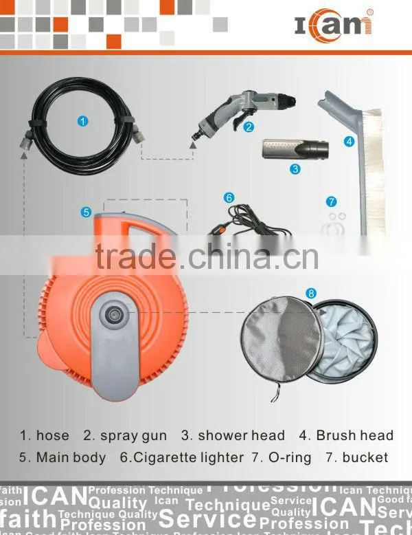 GFS-G1--Outdoor equipment with 15L folding bucket