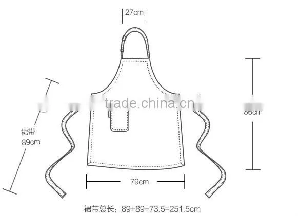 Cotton Apron for Men and lady do cleaning