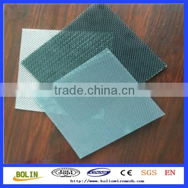 (factory)black coated 316 bulletproof security wire mesh door screen