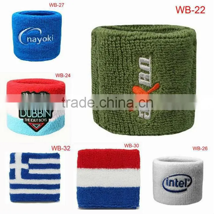 custom sweat wristbands fitness