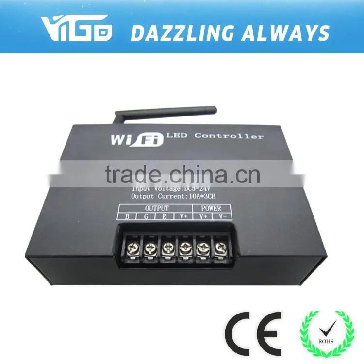 LED RGB wifi controller with mobile