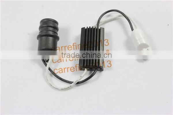LED Warning Canceller Decoder T10 W5W OCB Error Load Resistor Aluminum Cover