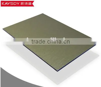 Easy and rapid installation aluminum composite panel